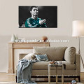 Cristiano Ronaldo Poster/Football Star Canvas Art/Soccer Player Stretched Canvas Art